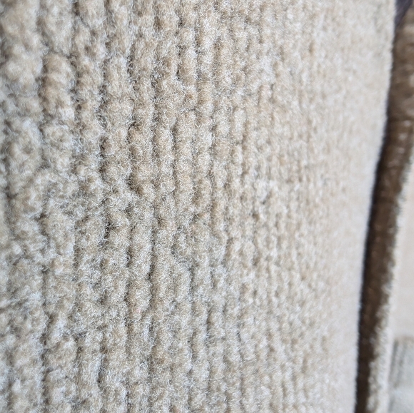 Vintage Tasso Ella Brown Button Down Collared Fleece Sweater Jacket XXL Mens - Picture 7 of 10